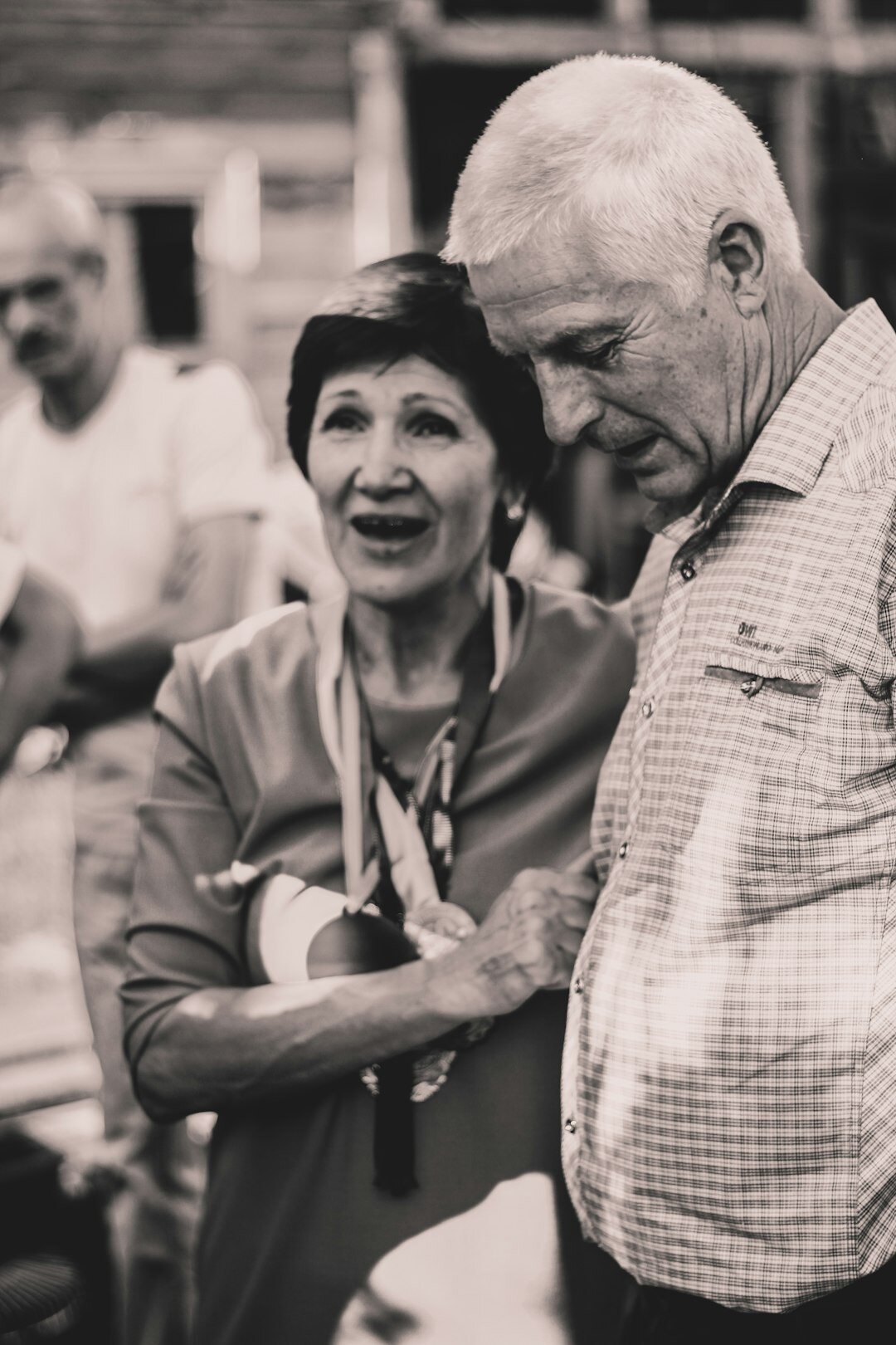 seniors at medical checkup