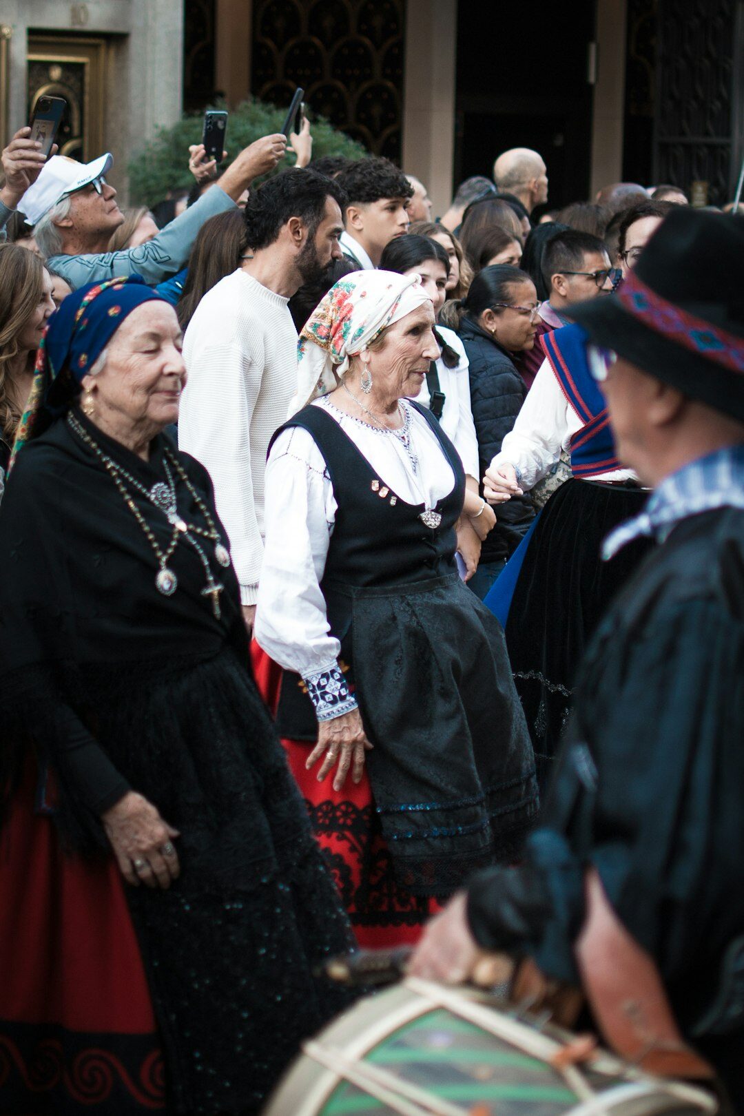 seniors at cultural festival